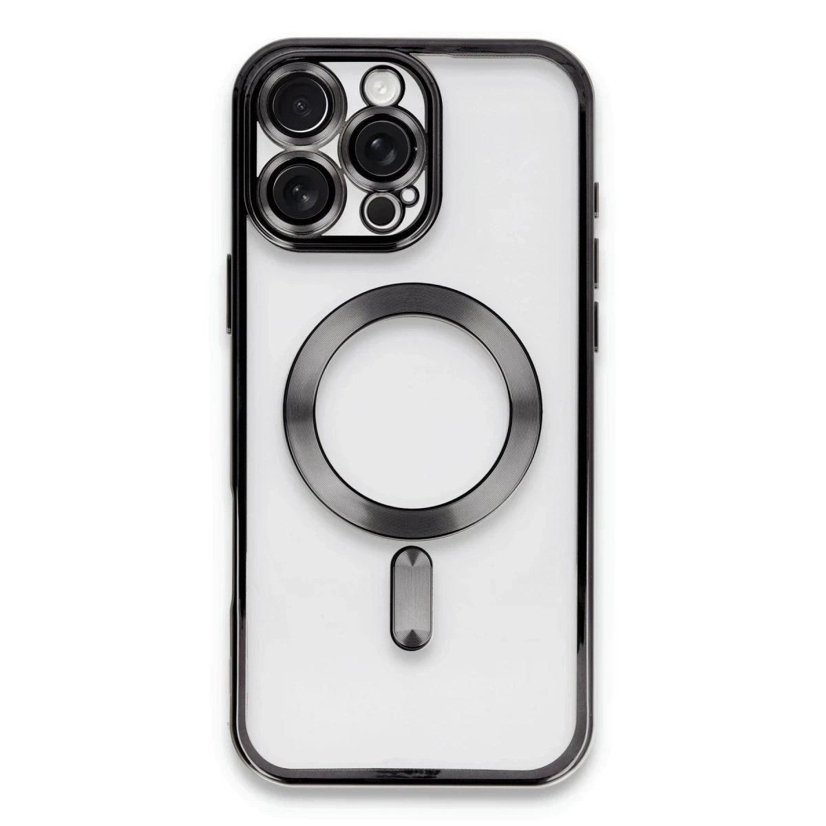 Mey İthalat® iPhone 16 Pro Kılıf Kross Magneticsafe Kapak - Siyah