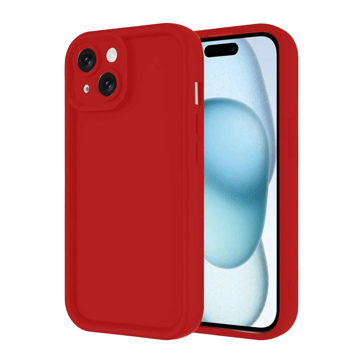 Mey İthalat® iPhone 14 Kılıf Viera Silikon - Kırmızı