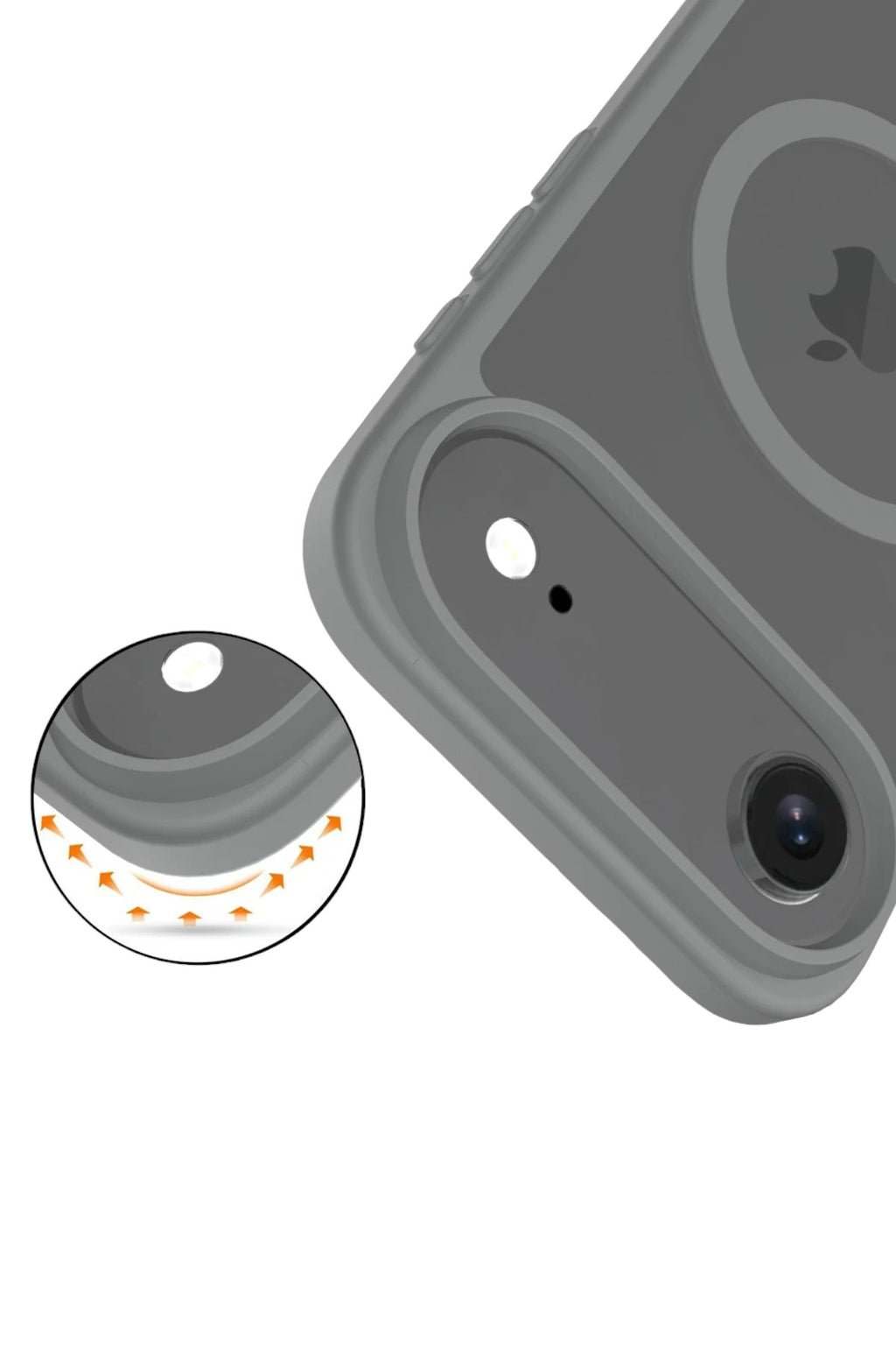 Mey İthalat® iPhone 17 Air Jota Magsafe Kapak - Titan Gri