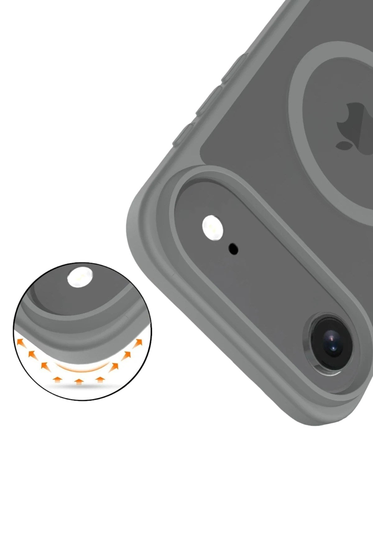 Mey İthalat® iPhone 17 Air Jota Magsafe Kapak - Titan Gri