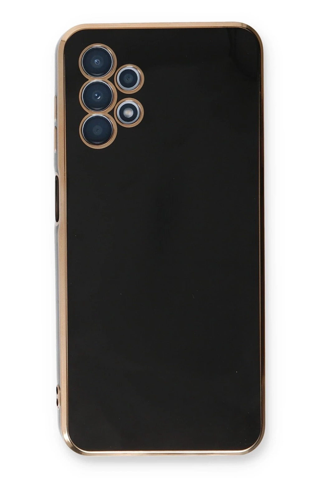Mey İthalat® Samsung Galaxy A13 4G Kılıf Volet Silikon - Siyah