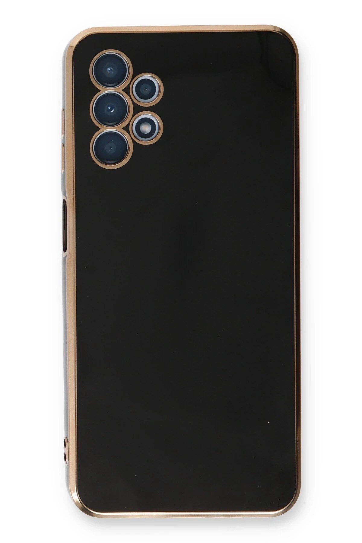 Mey İthalat® Samsung Galaxy A13 4G Kılıf Volet Silikon - Siyah