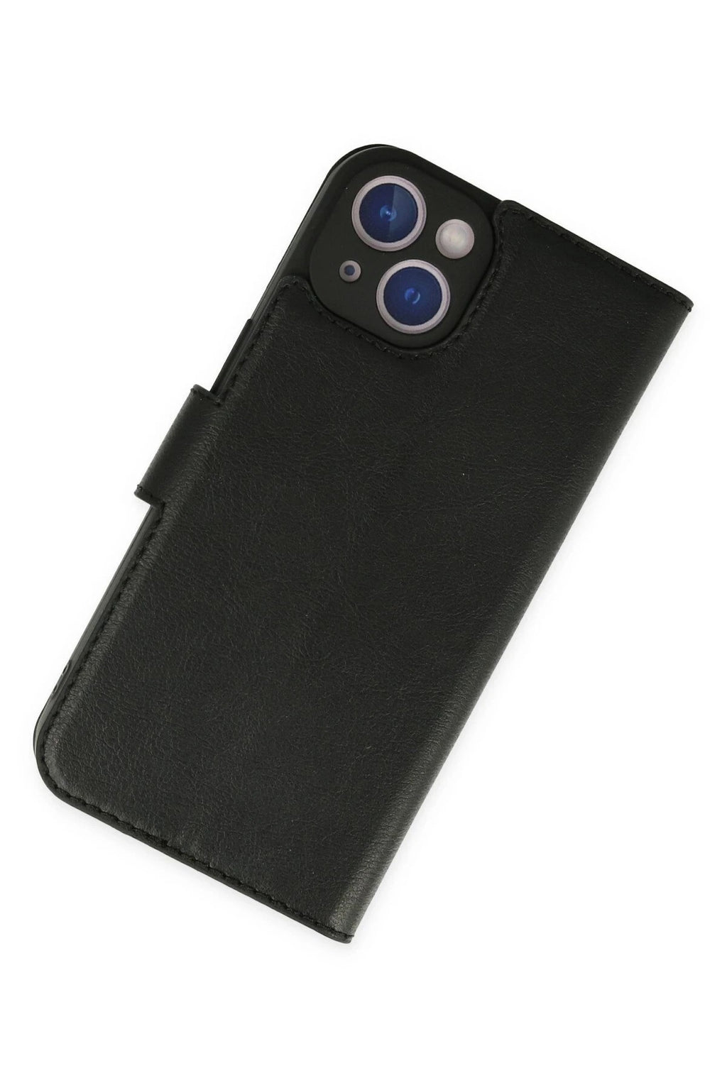 Mey İthalat® iPhone 14 Plus Kılıf Trend S Plus Kapaklı Kılıf - Siyah