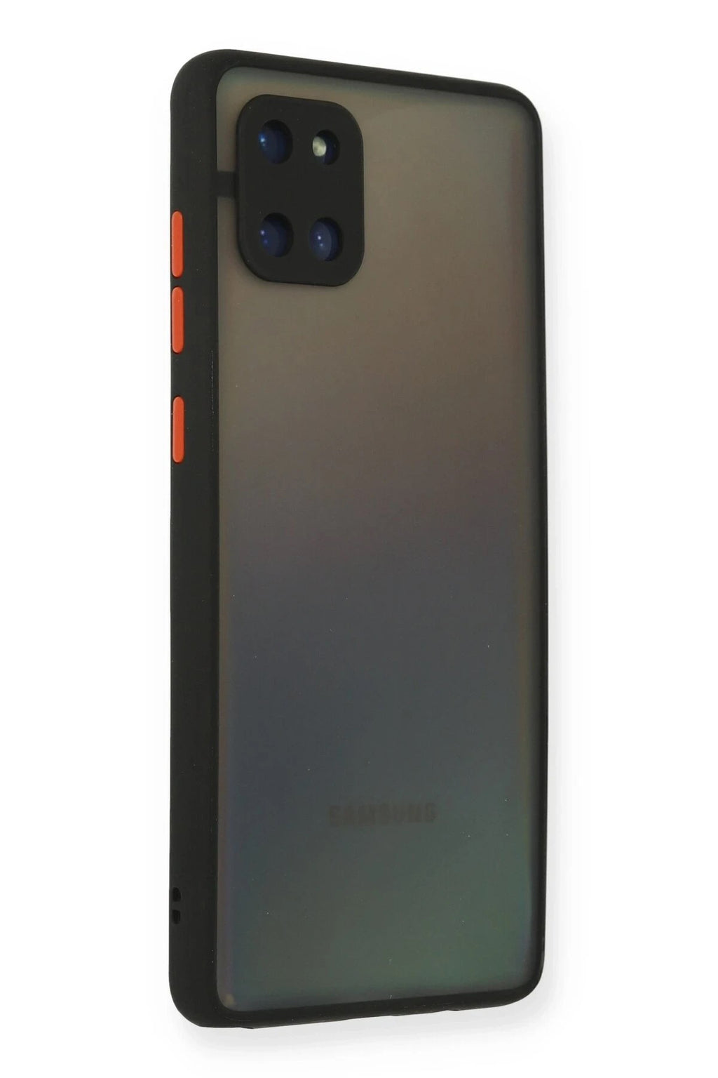 Mey İthalat® Samsung Galaxy A81 / Note 10 Lite Kılıf Montreal Silikon Kapak - Siyah
