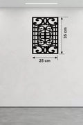 Mey İthalat® Osmanlı Motifli Dekoratif Ahşap Duvar Tablosu - 25x35 cm Lazer Kesim