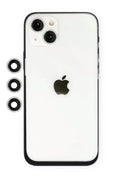 Mey İthalat® iPhone 14 Shine Kamera Lens - Gümüş