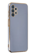 Mey İthalat® Samsung Galaxy A13 4G Kılıf Volet Silikon - Mavi