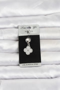 Mey İthalat® 316L Cerrahi Çelik Sallantılı Yonca Model Göbek Piercing