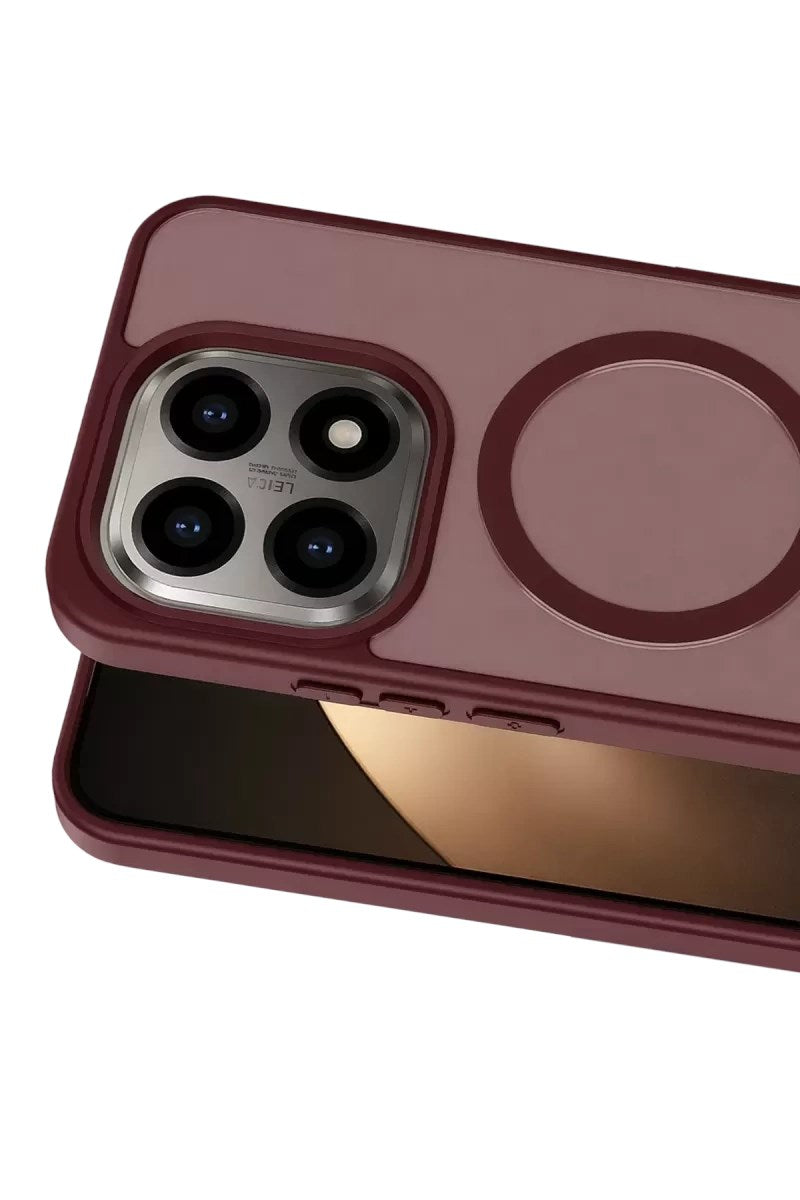 Mey İthalat® Mi 15T Jota Magsafe Kapak - Bordo