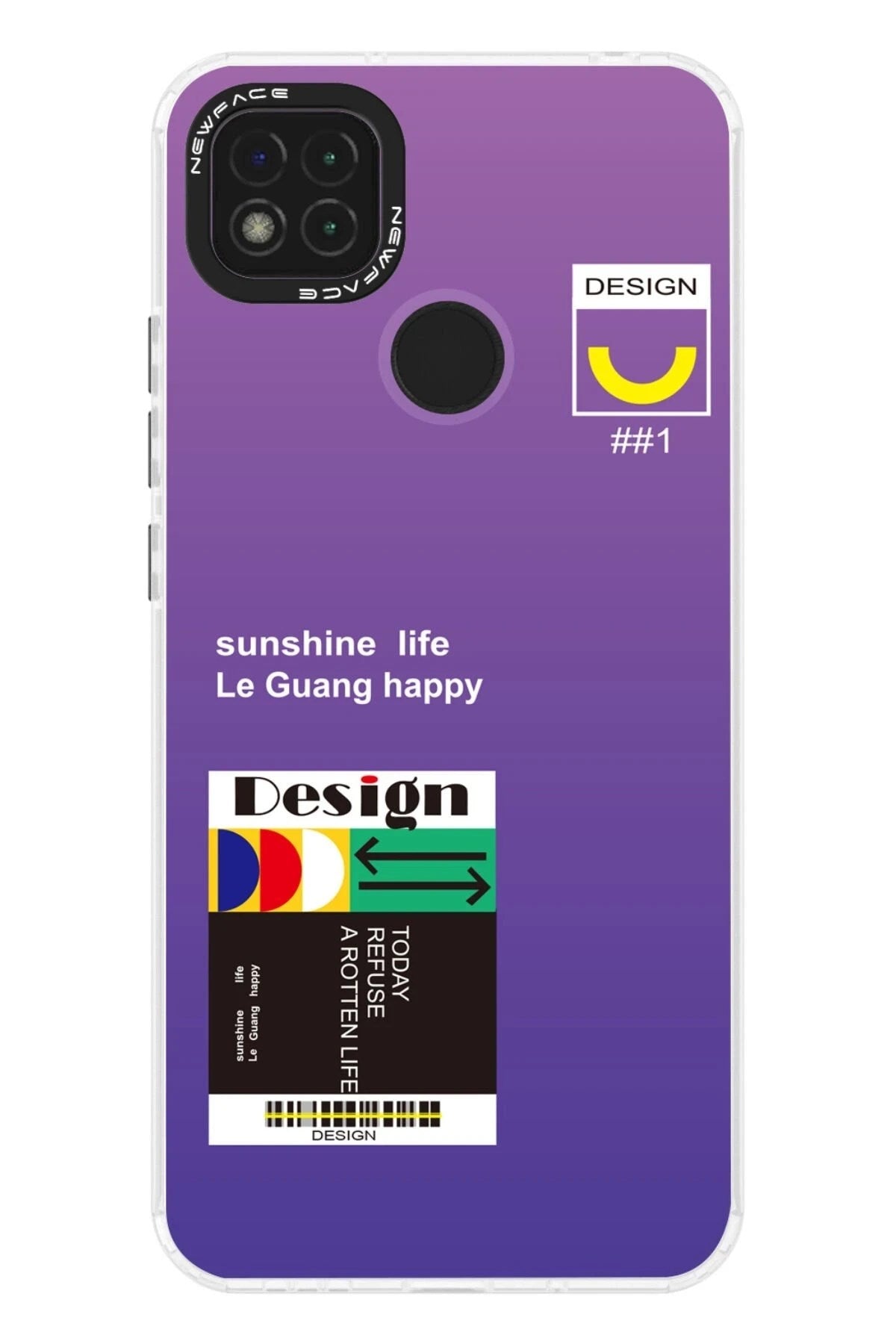 Mey İthalat® Redmi 9C Kılıf Estoril Desenli Kapak - Estoril - 4