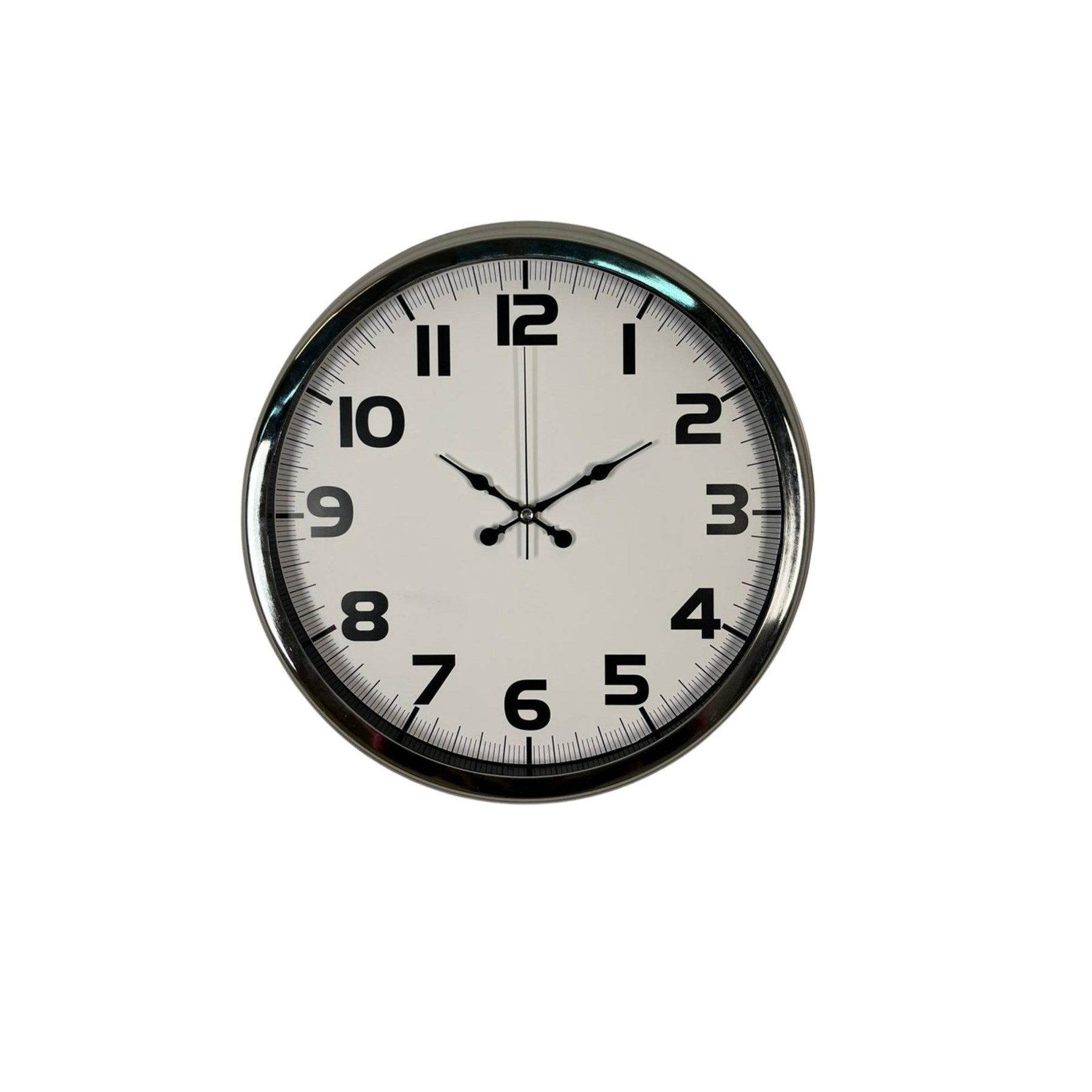 Krom Prime 40 Cm Metal Duvar Saati