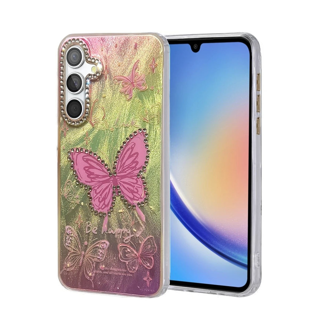 Mey İthalat® Samsung Galaxy A34 5G Kılıf Blade Aynalı Desenli Kapak - Desen 5