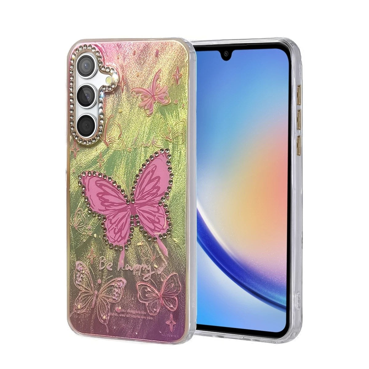 Mey İthalat® Samsung Galaxy A34 5G Kılıf Blade Aynalı Desenli Kapak - Desen 5