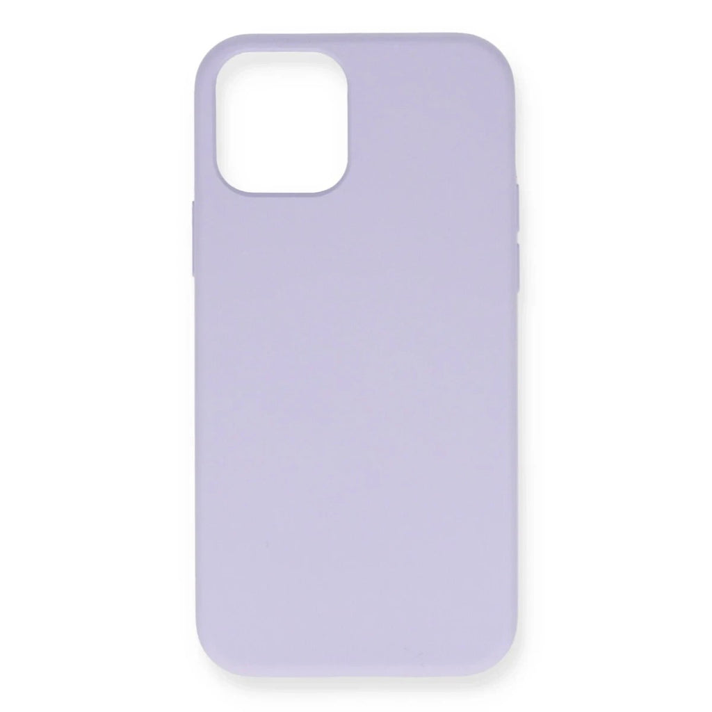 Mey İthalat® iPhone 12 Mini Kılıf Nano içi Kadife Silikon - Lila