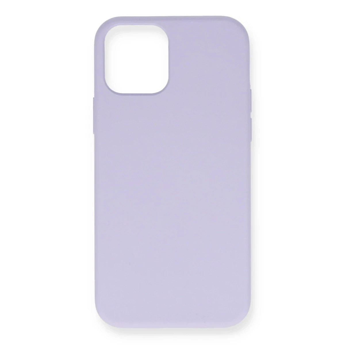Mey İthalat® iPhone 12 Mini Kılıf Nano içi Kadife Silikon - Lila