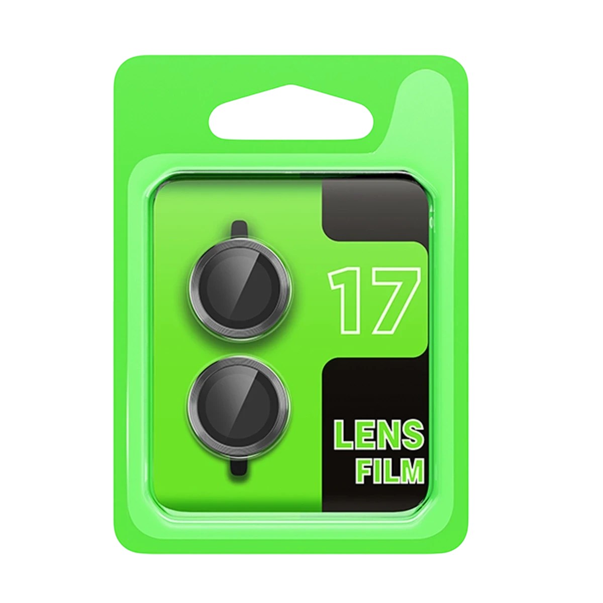 Mey İthalat® iPhone 17 Raze Metal Kamera Lens - Gri