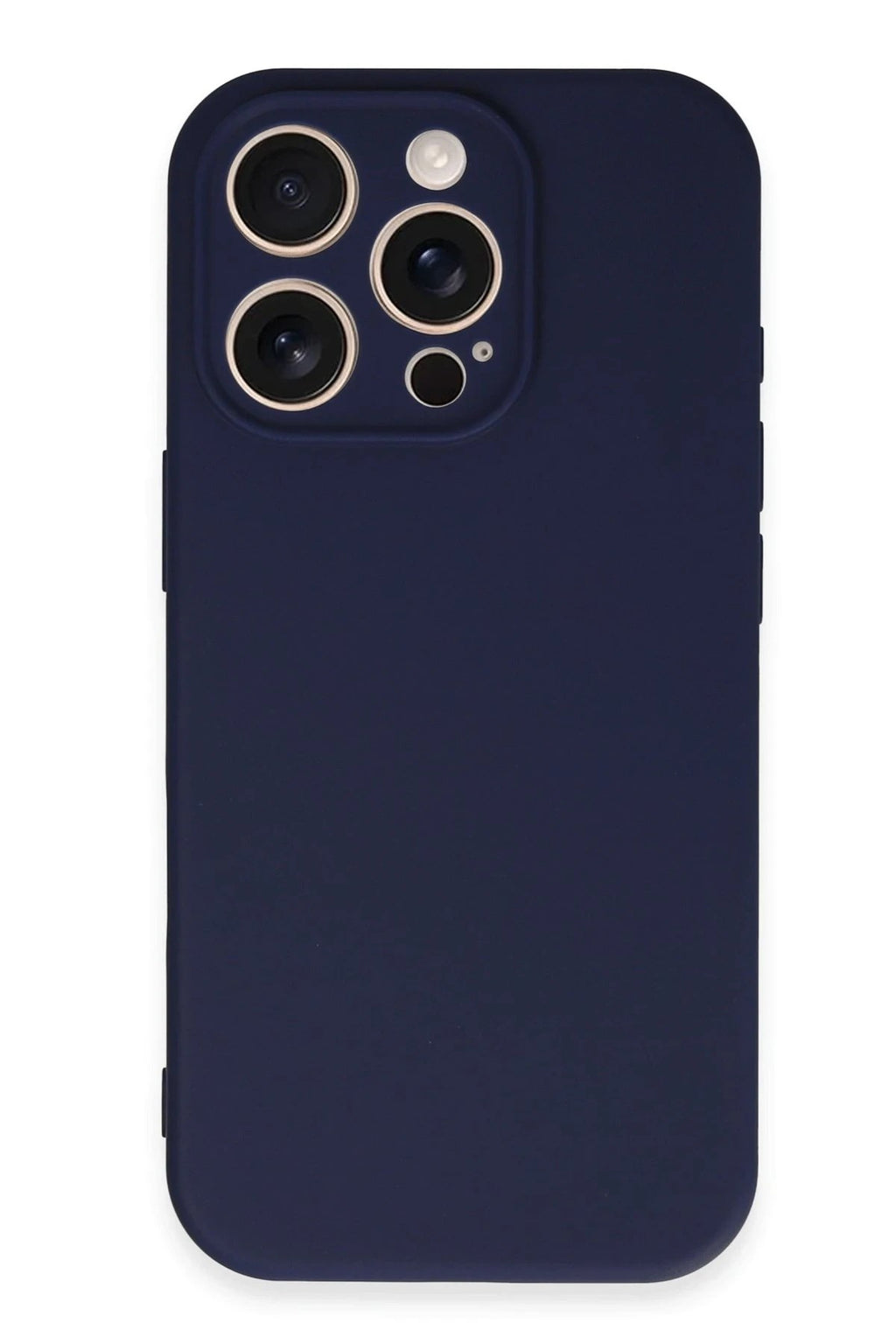 Mey İthalat® iPhone 16 Pro Kılıf First Silikon - Lacivert