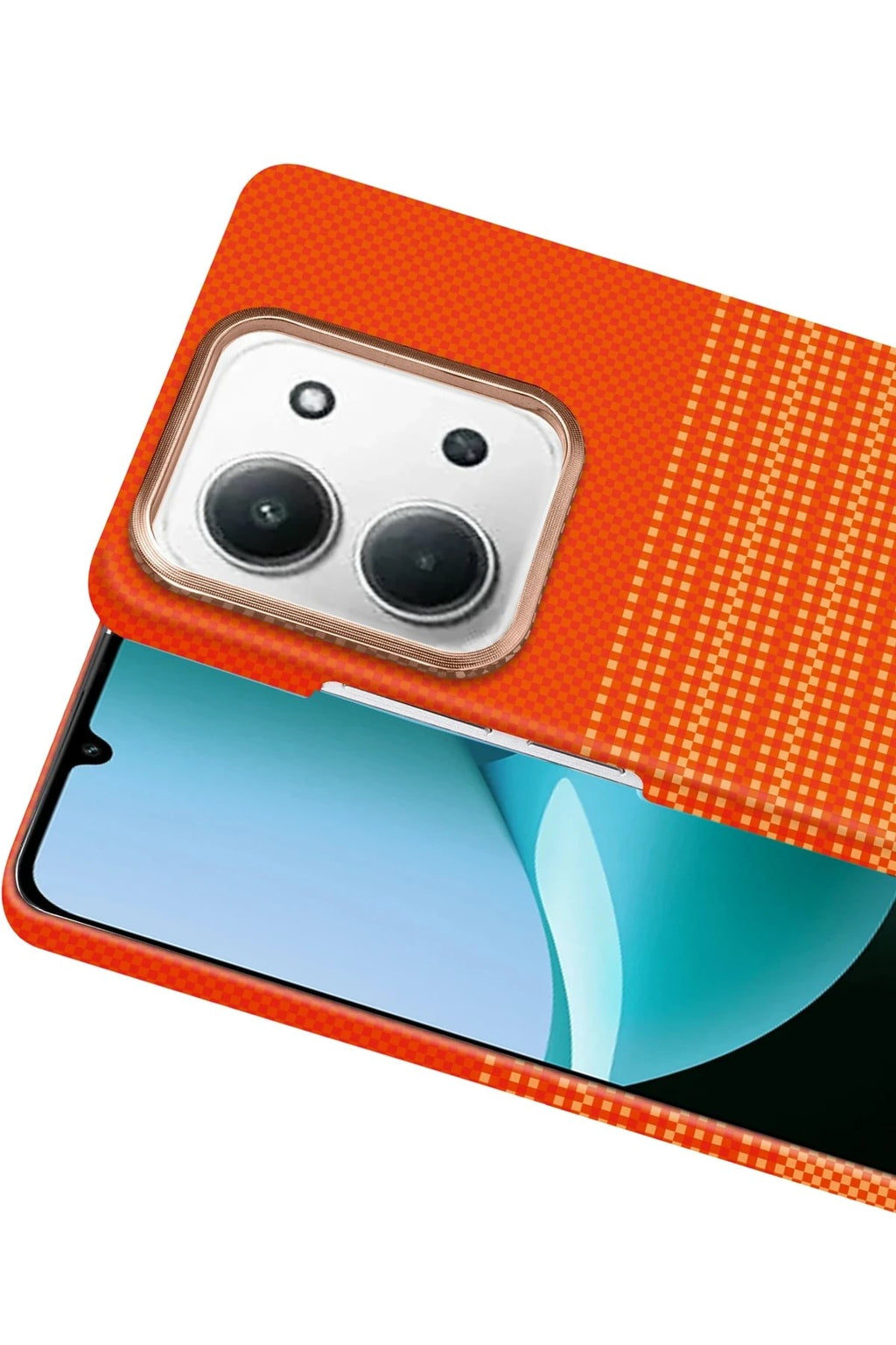 Mey İthalat® Redmi 15C 4G Vega Magsafe Kapak - Turuncu