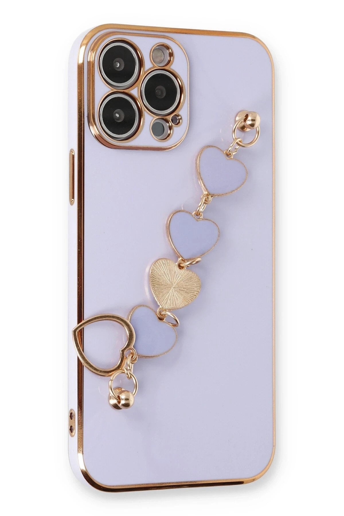 Mey İthalat® iPhone 13 Pro Max Kılıf Esila Silikon - Lila