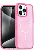 Mey İthalat® iPhone 15 Pro Kılıf Star Magsafe Kapak - Pembe