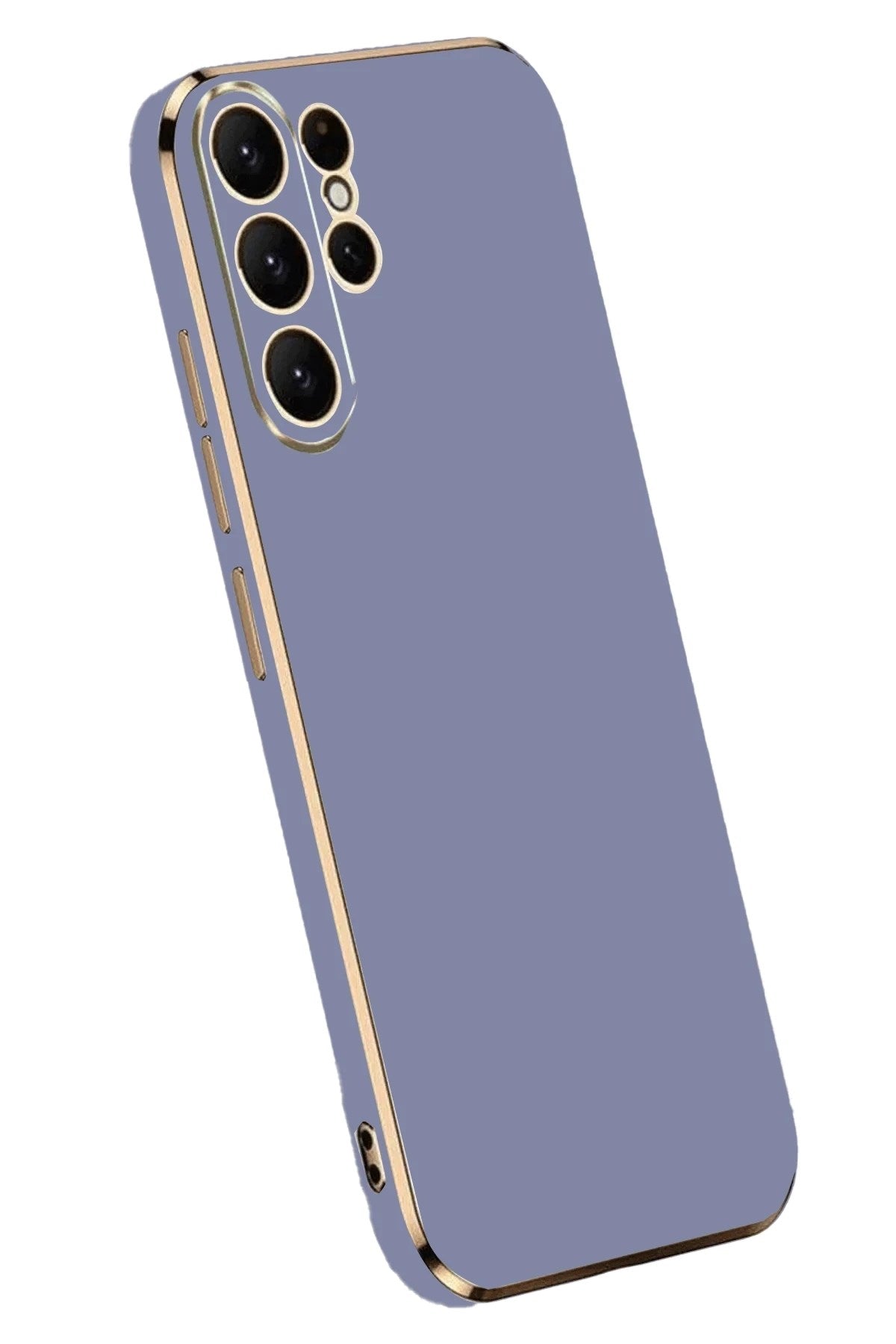 Mey İthalat® Samsung Galaxy S24 Ultra Kılıf Volet Silikon - Mavi