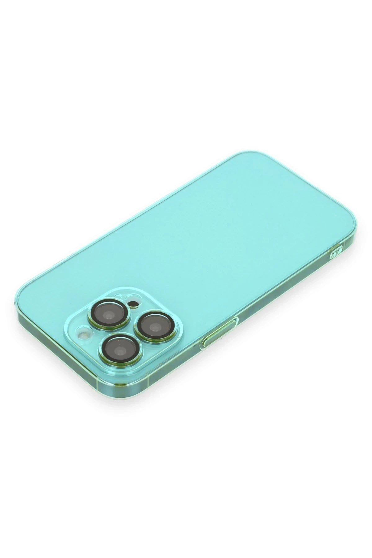 Mey İthalat® iPhone 13 Pro Max Kılıf Armada Lensli Kapak - Yeşil