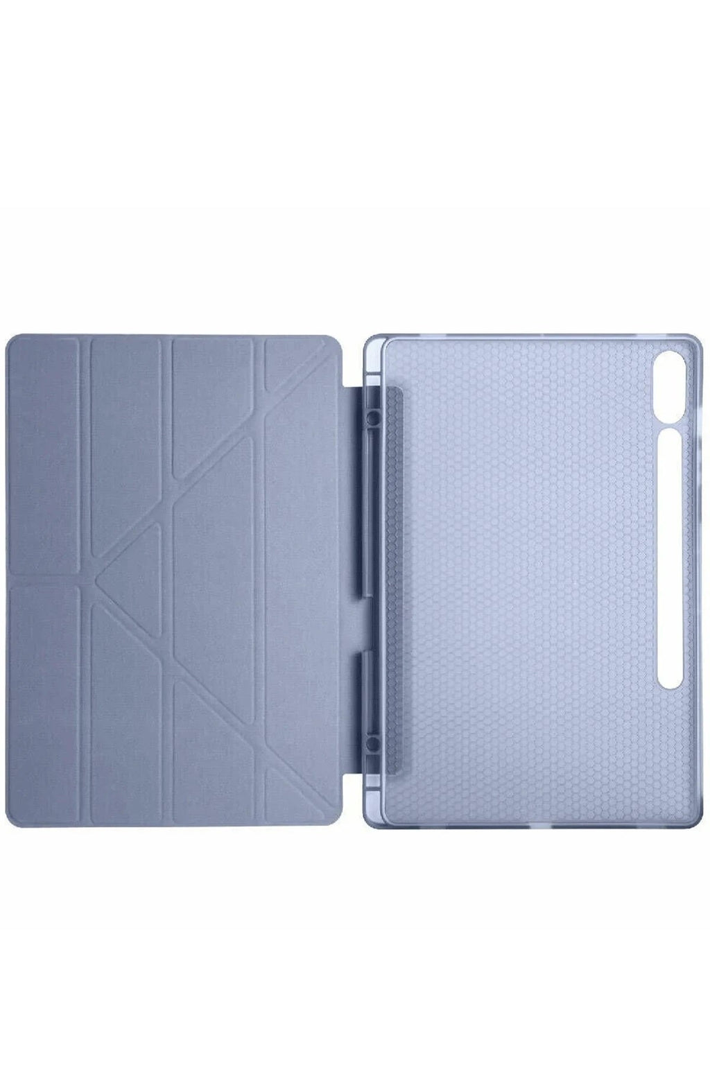 Mey İthalat® Samsung Galaxy X610 Tab S9 FE Plus 12.4 Kılıf Kalemlikli Mars Tablet Kılıfı - Lavender