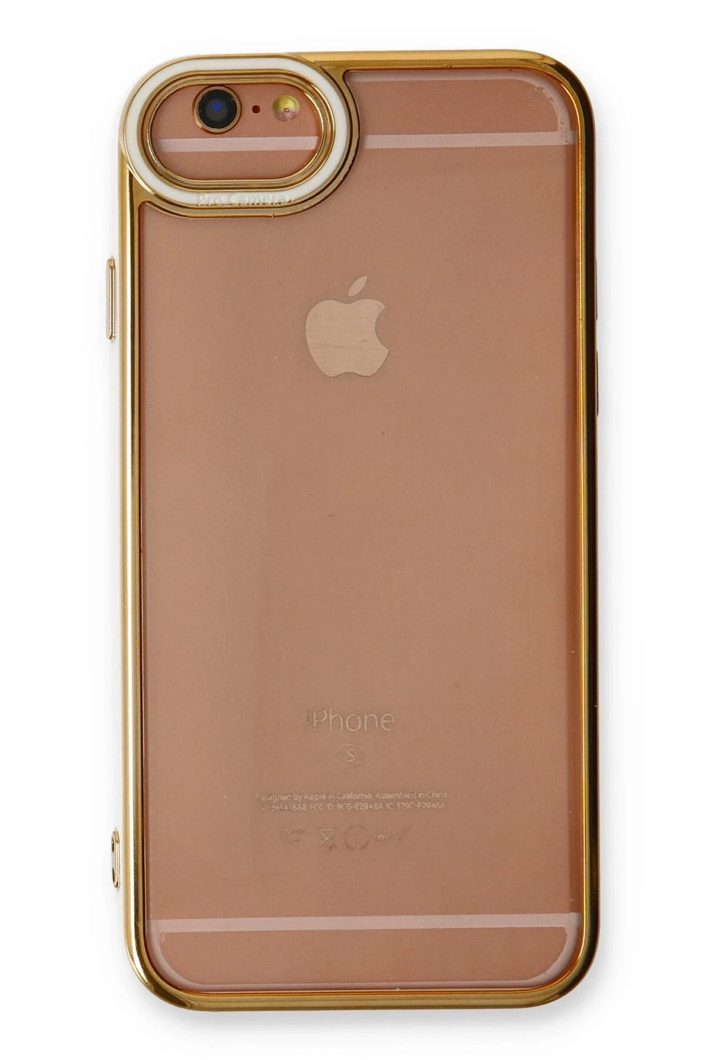 Mey İthalat® iPhone 6 Kılıf Liva Lens Silikon - Beyaz