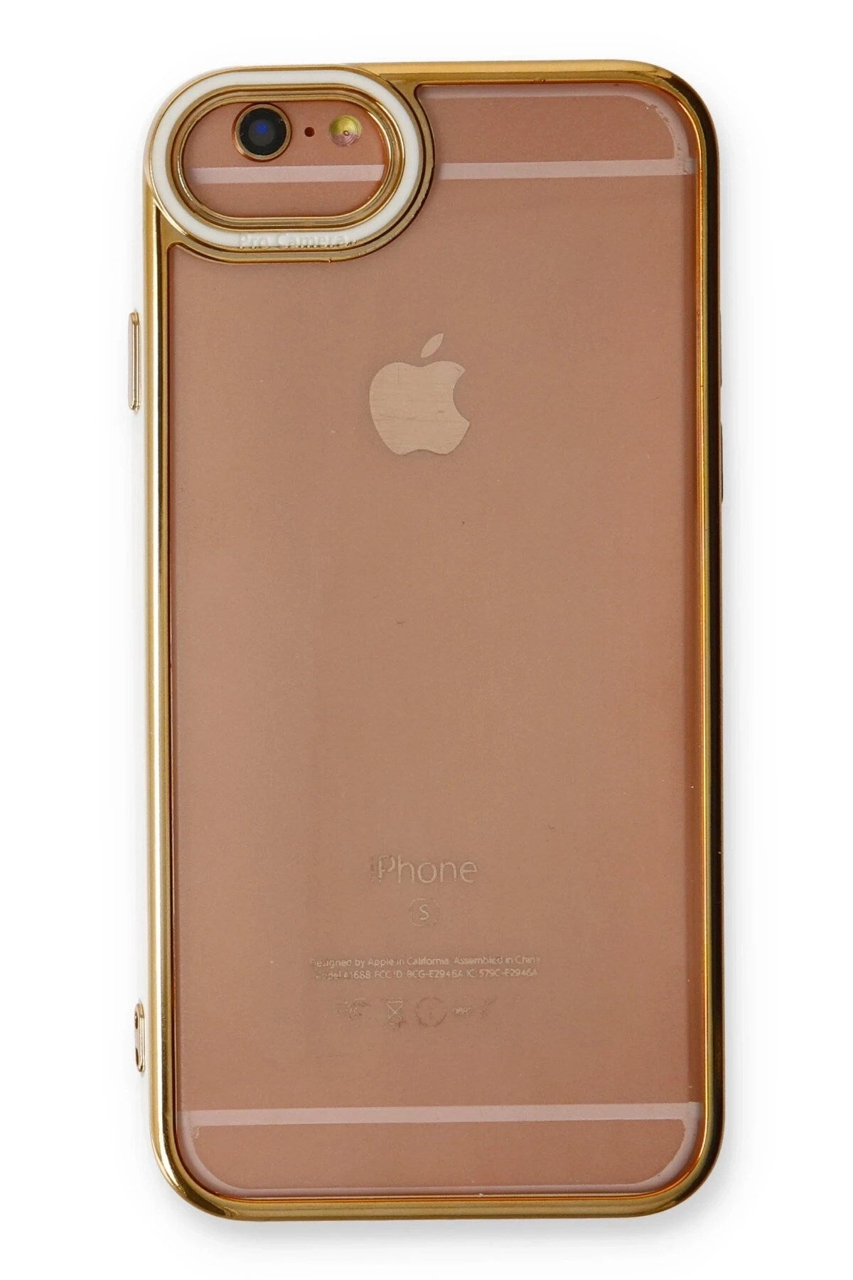 Mey İthalat® iPhone 6 Kılıf Liva Lens Silikon - Beyaz