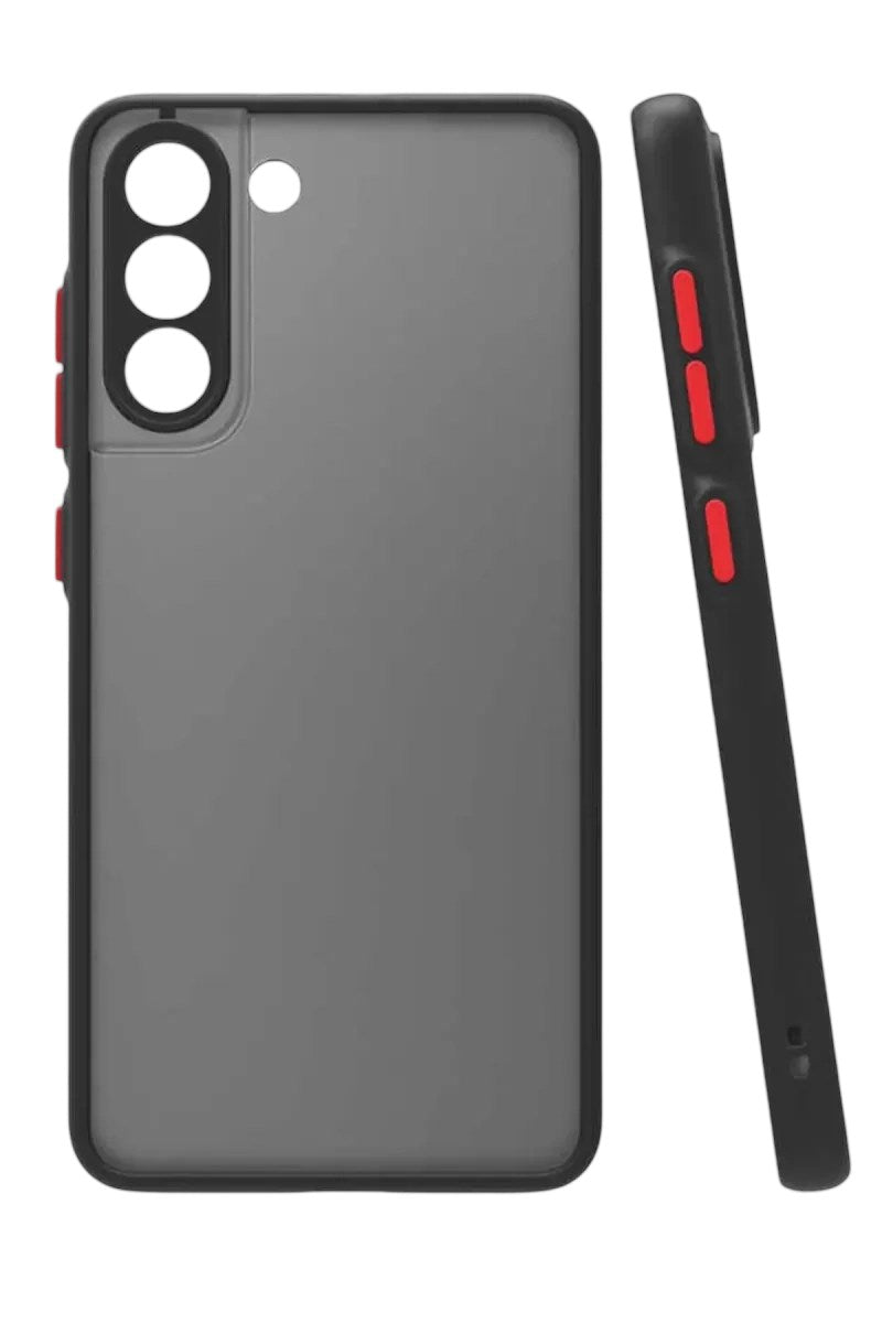 Mey İthalat® Samsung Galaxy S21 FE Kılıf Montreal Silikon Kapak - Siyah