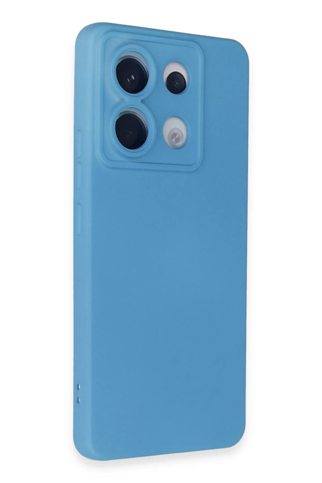 Mey İthalat® Redmi Note 13 Pro 5G Kılıf Nano içi Kadife Silikon - Mavi