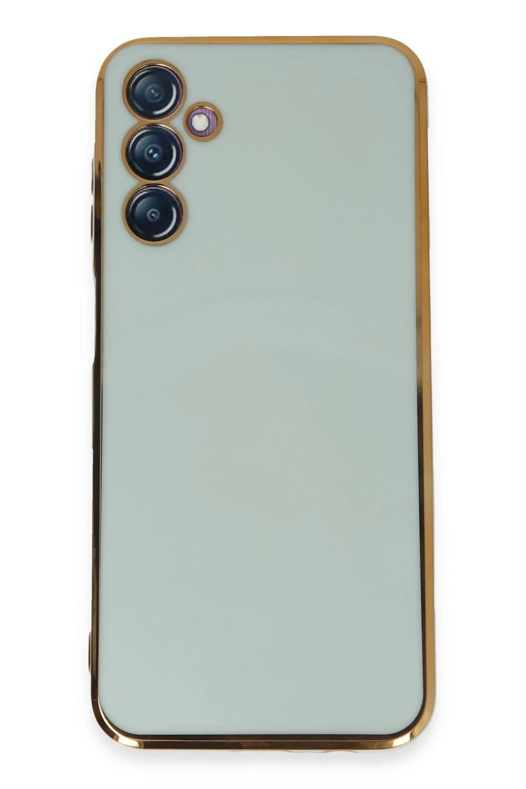 Mey İthalat® Samsung Galaxy M14 5G Kılıf Volet Silikon - Açık Yeşil
