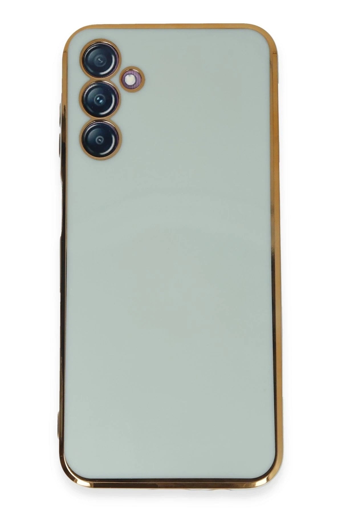 Mey İthalat® Samsung Galaxy M14 5G Kılıf Volet Silikon - Açık Yeşil