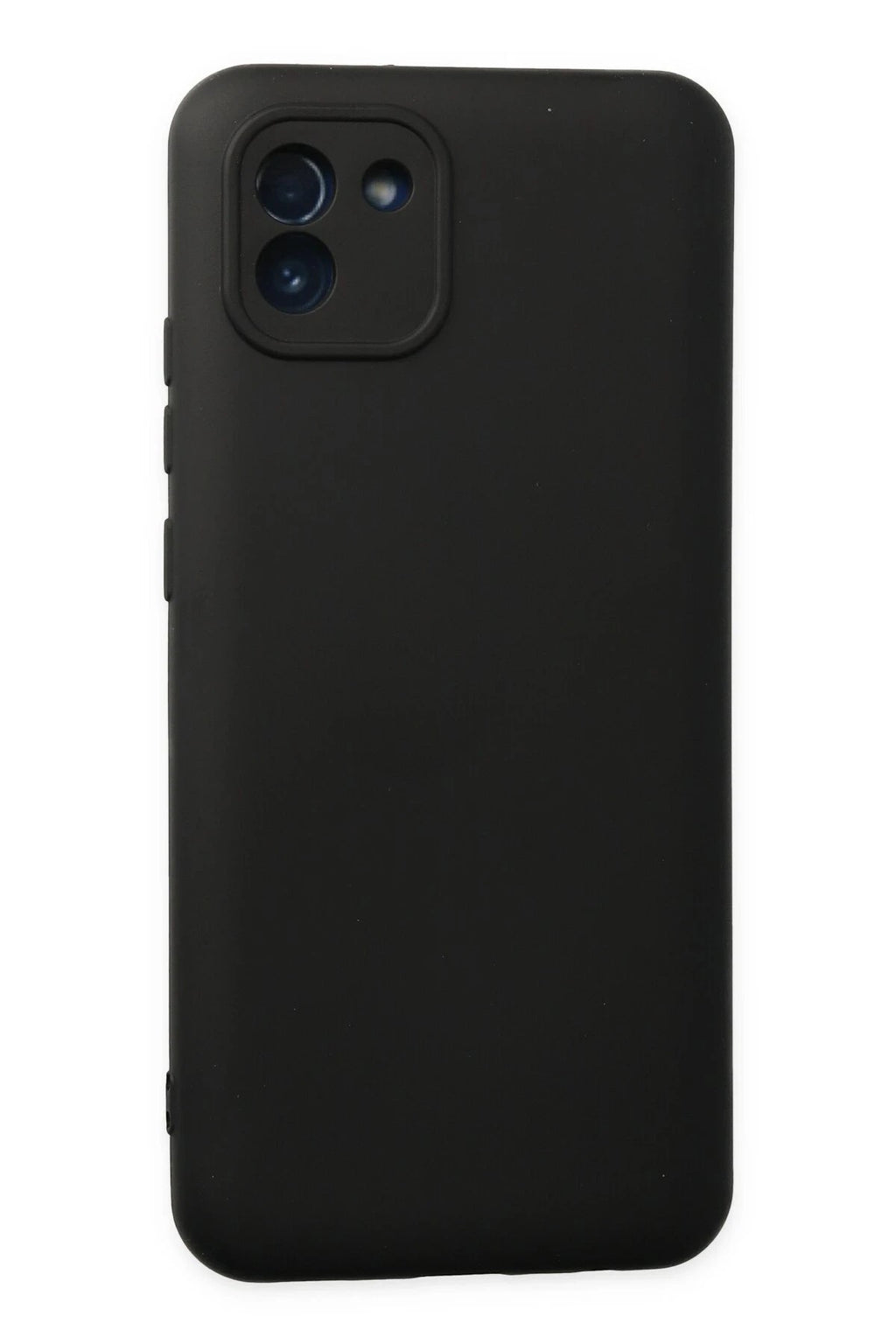 Mey İthalat® Samsung Galaxy A03 Kılıf Nano içi Kadife Silikon - Siyah