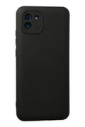 Mey İthalat® Samsung Galaxy A03 Kılıf Nano içi Kadife Silikon - Siyah
