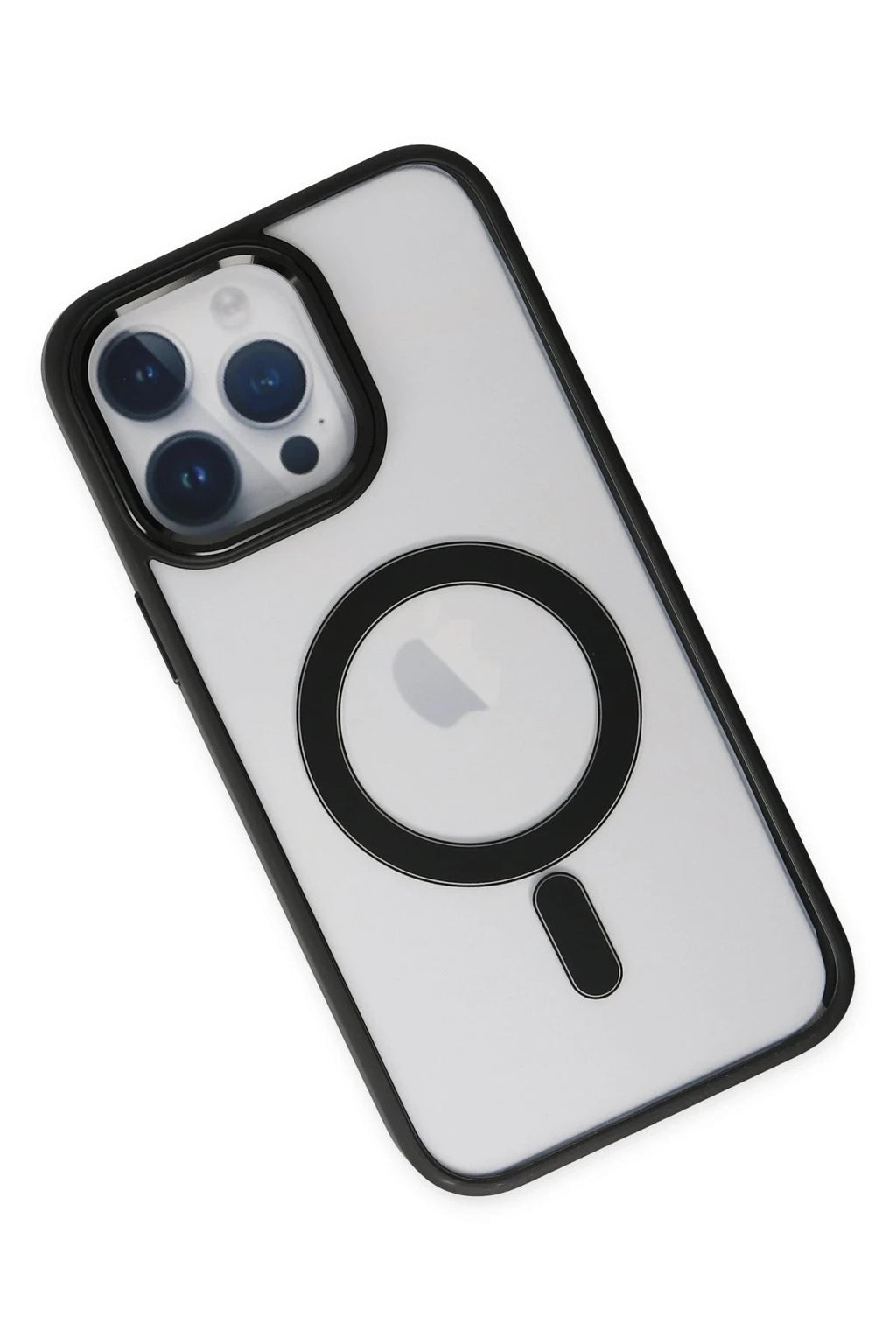 Mey İthalat® iPhone 14 Pro Kılıf Room Magneticsafe Silikon - Siyah