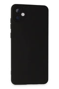 Mey İthalat® Samsung Galaxy A05 Kılıf Nano içi Kadife Silikon - Siyah