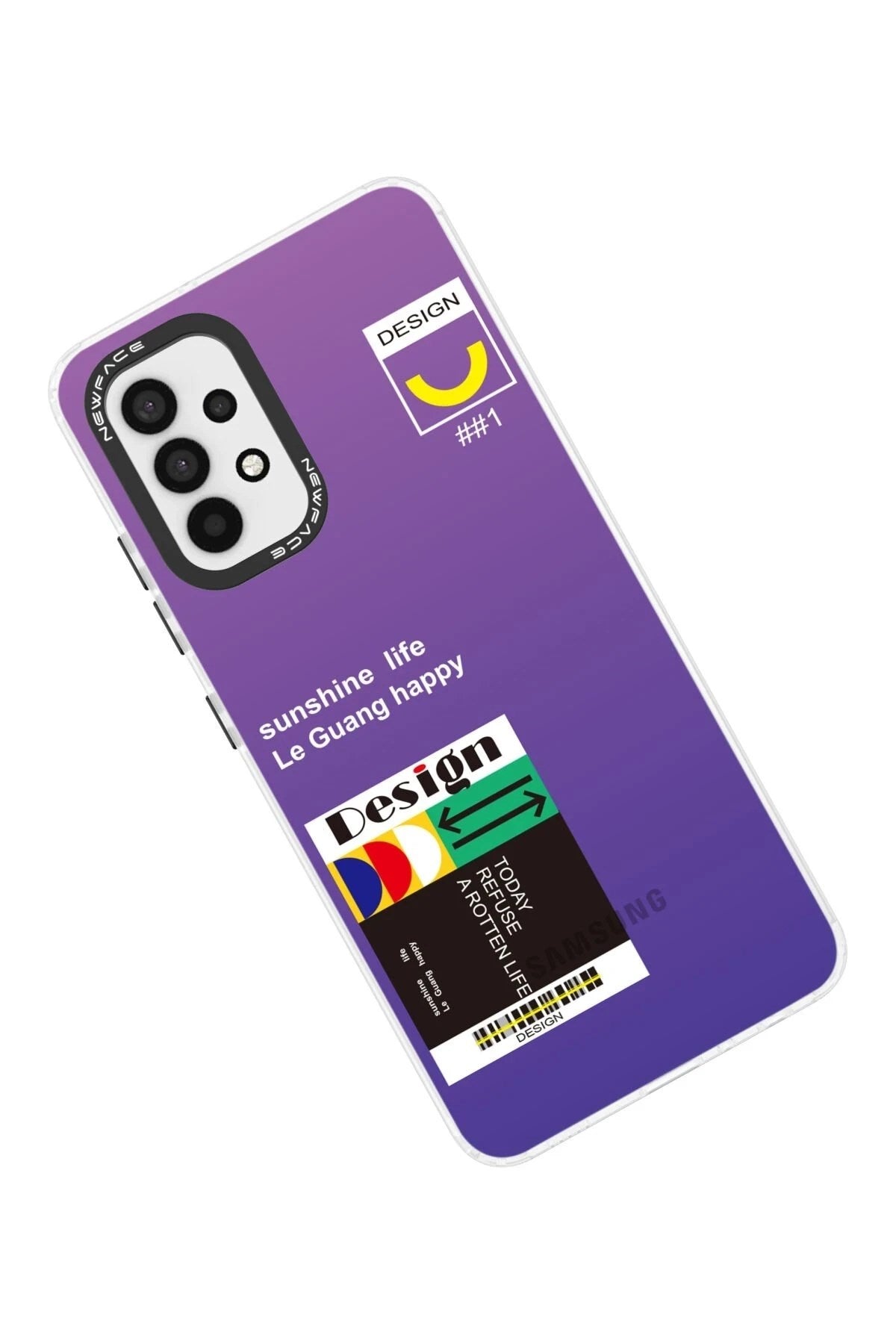 Mey İthalat® Samsung Galaxy A33 5G Kılıf Estoril Desenli Kapak - Estoril - 4