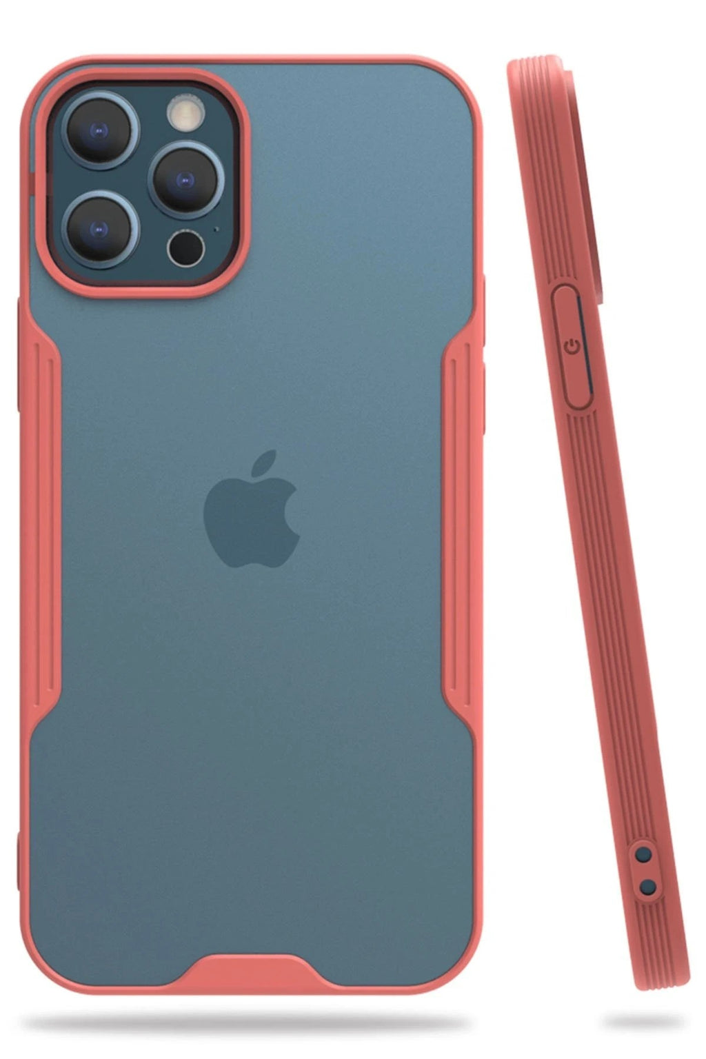 Mey İthalat® iPhone 12 Pro Max Kılıf Platin Silikon - Pembe