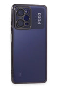Mey İthalat® Poco X5 Pro 5G Kılıf Lensli Silikon - Mor