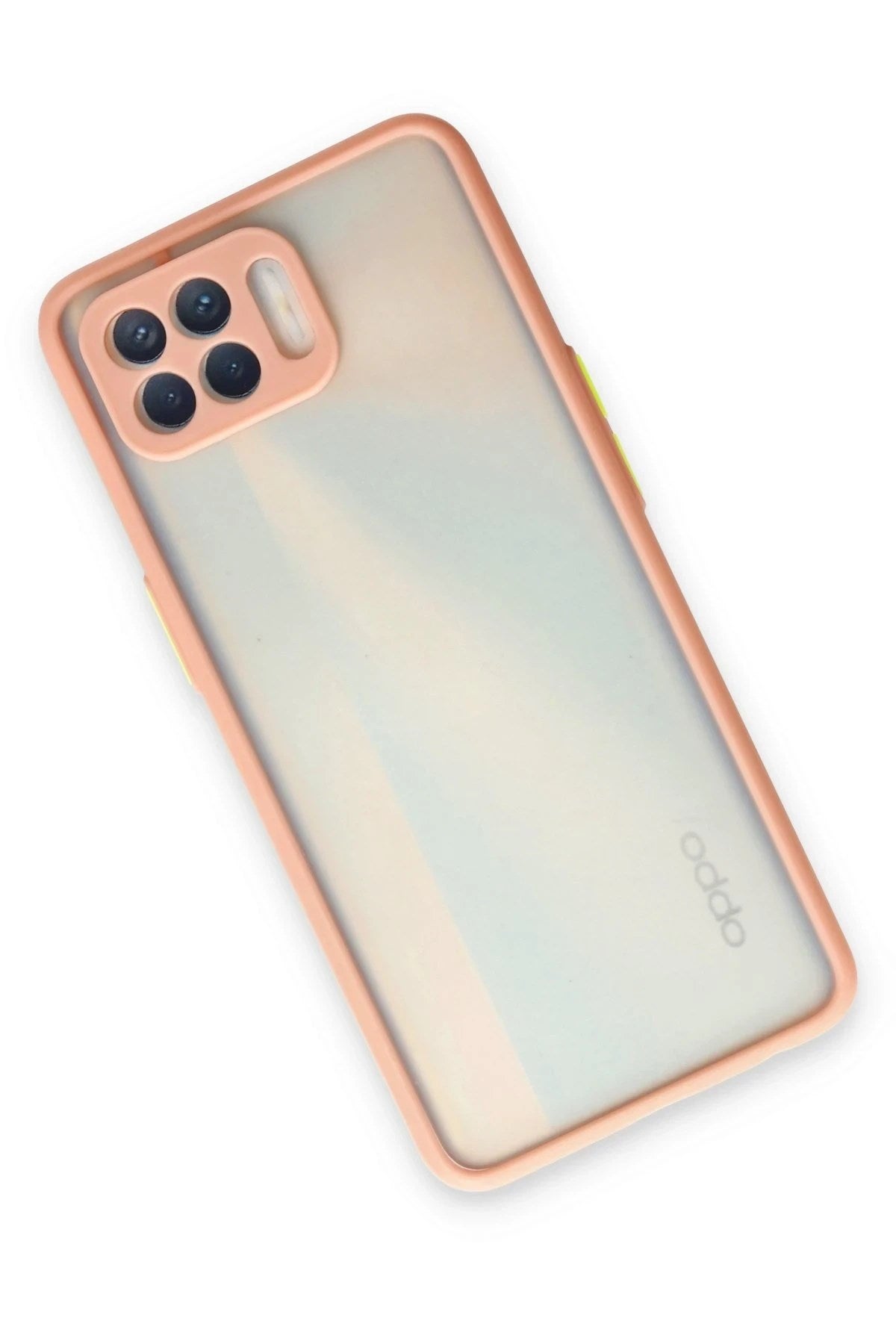 Mey İthalat® Reno 4 Lite Kılıf Montreal Silikon Kapak - Pembe