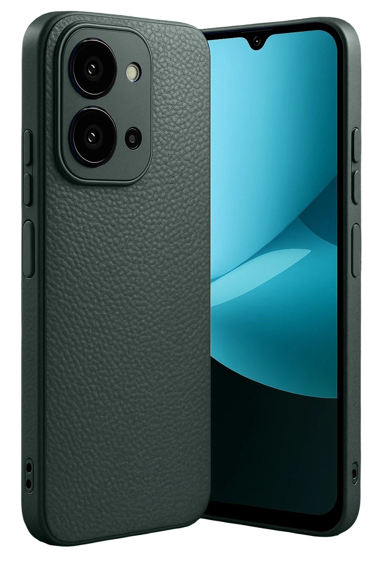Mey İthalat® Redmi 15C 4G Thermax Silikon Kılıf - Koyu Yeşil