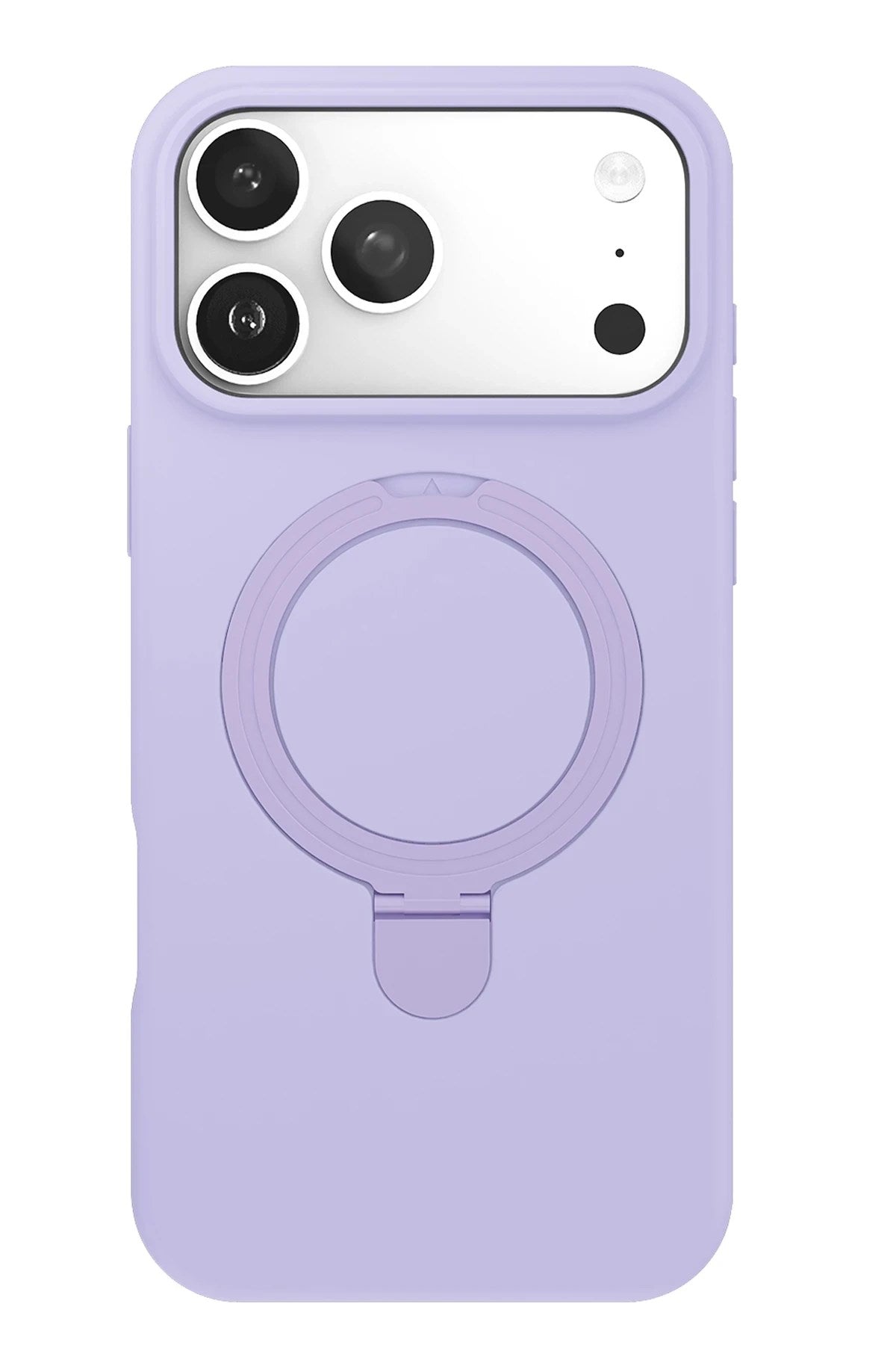 Mey İthalat® iPhone 17 Pro Max Regal Magsafe Standlı Kapak - Lila