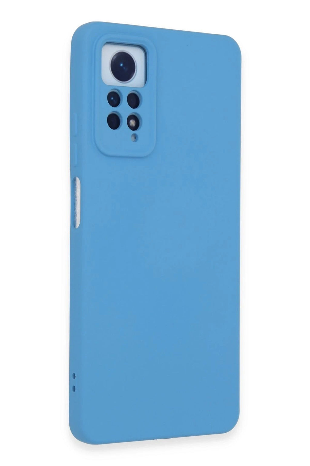 Mey İthalat® Redmi Note 12 Pro 4G Kılıf Nano içi Kadife Silikon - Mavi