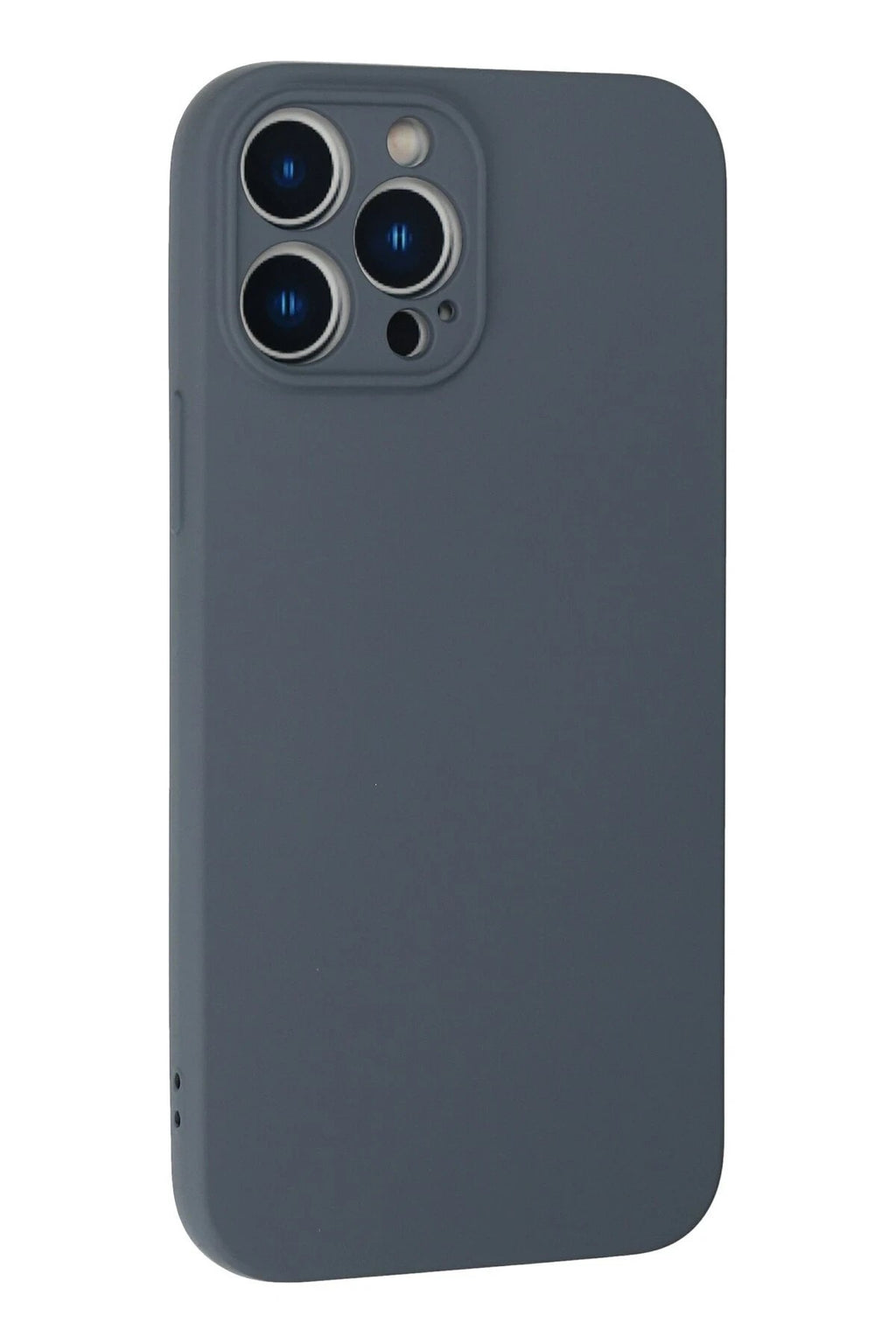Mey İthalat® iPhone 13 Pro Max Kılıf Nano içi Kadife Silikon - Gri