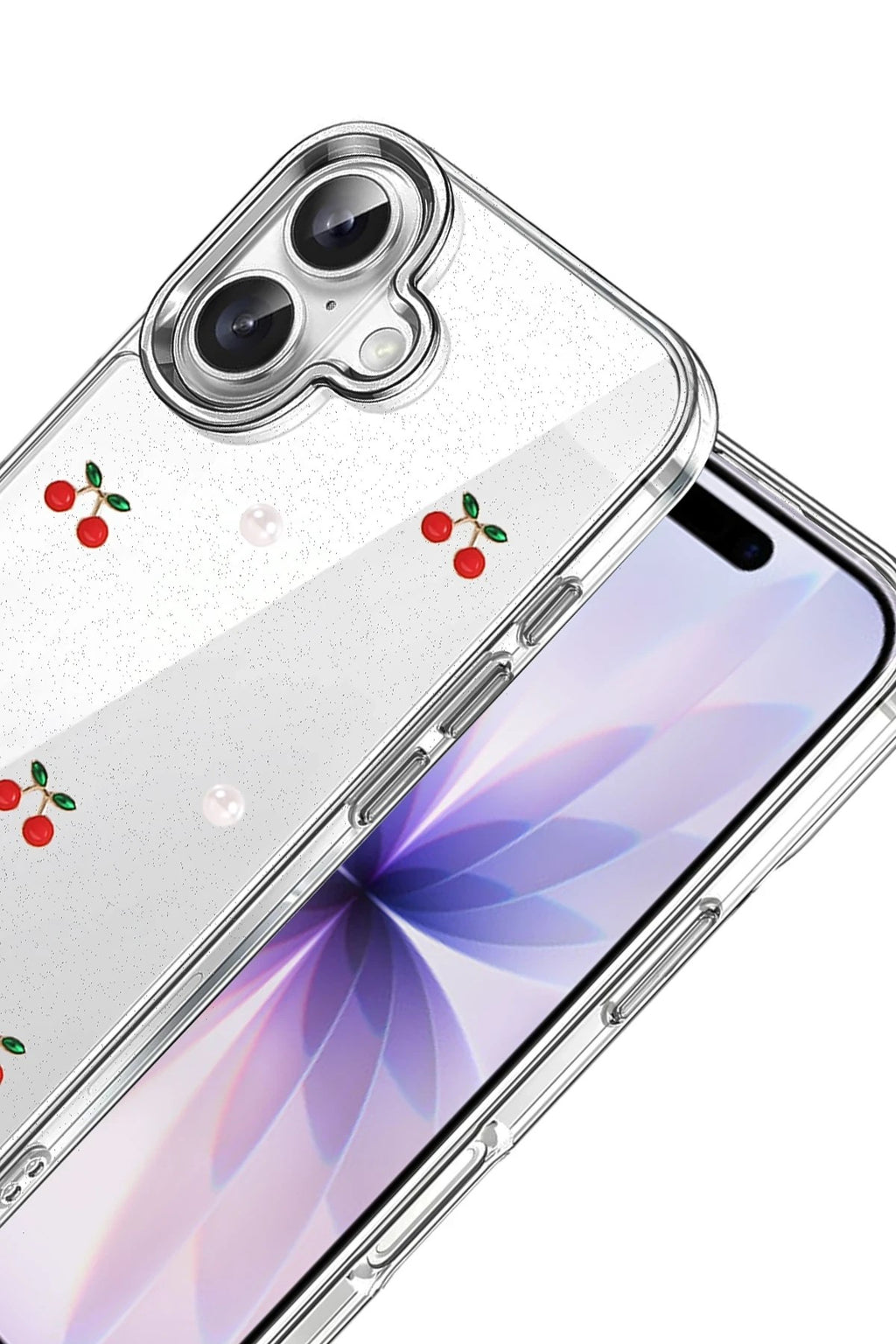 Mey İthalat® iPhone 16 Plus Fiyonk Desenli Kapak - Desen 9