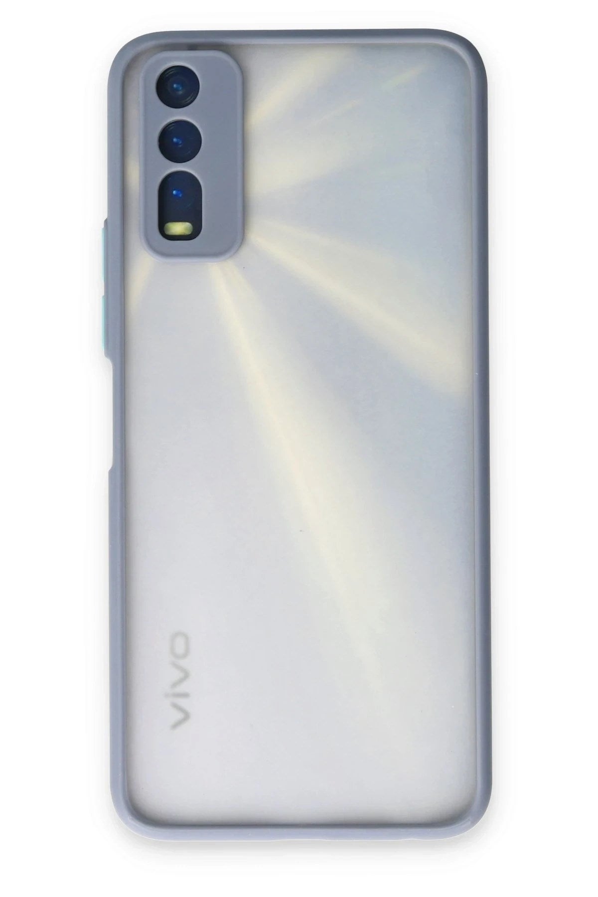 Mey İthalat® Vivo Y11S Kılıf Montreal Silikon Kapak - Gri