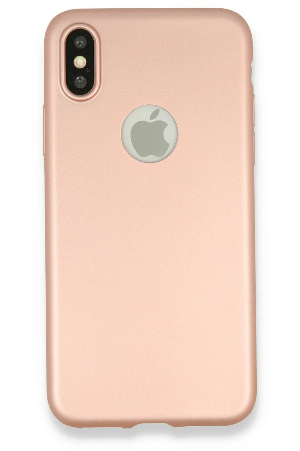 Mey İthalat® iPhone X Kılıf First Silikon - Rose Gold