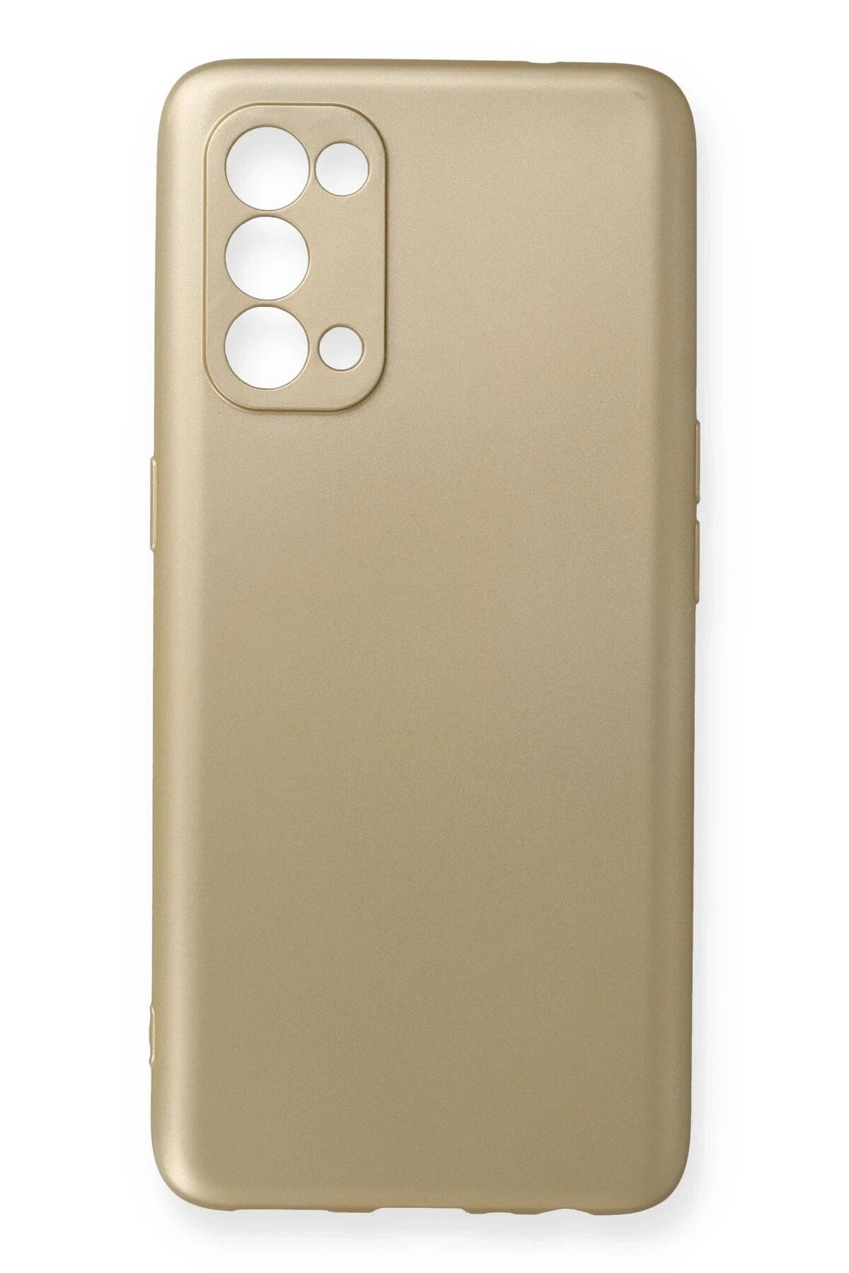 Mey İthalat® Reno 5 Kılıf First Silikon - Gold