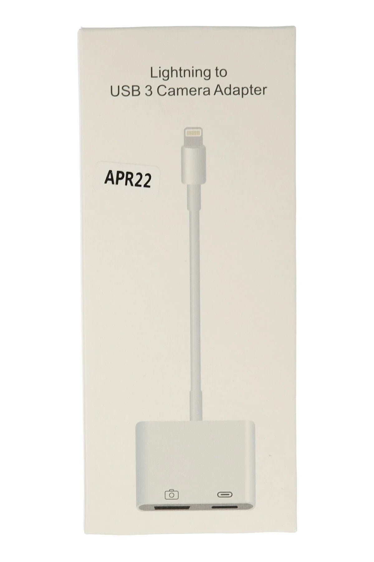 Mey İthalat® APR22 Iphone Otg 2in1 - Beyaz